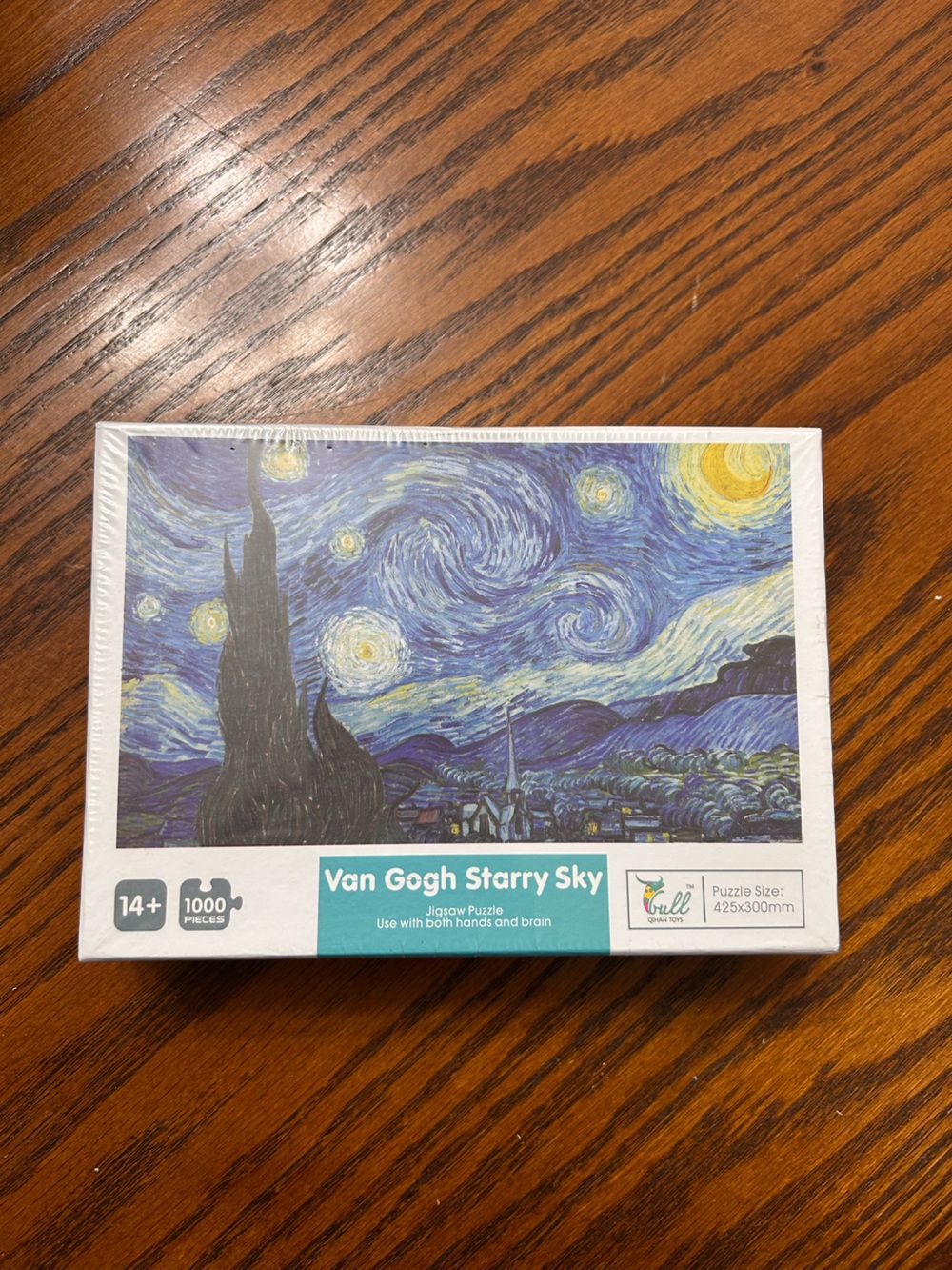 Van Gogh Starry Sky Jigsaw Puzzle - Blue and Yellow
